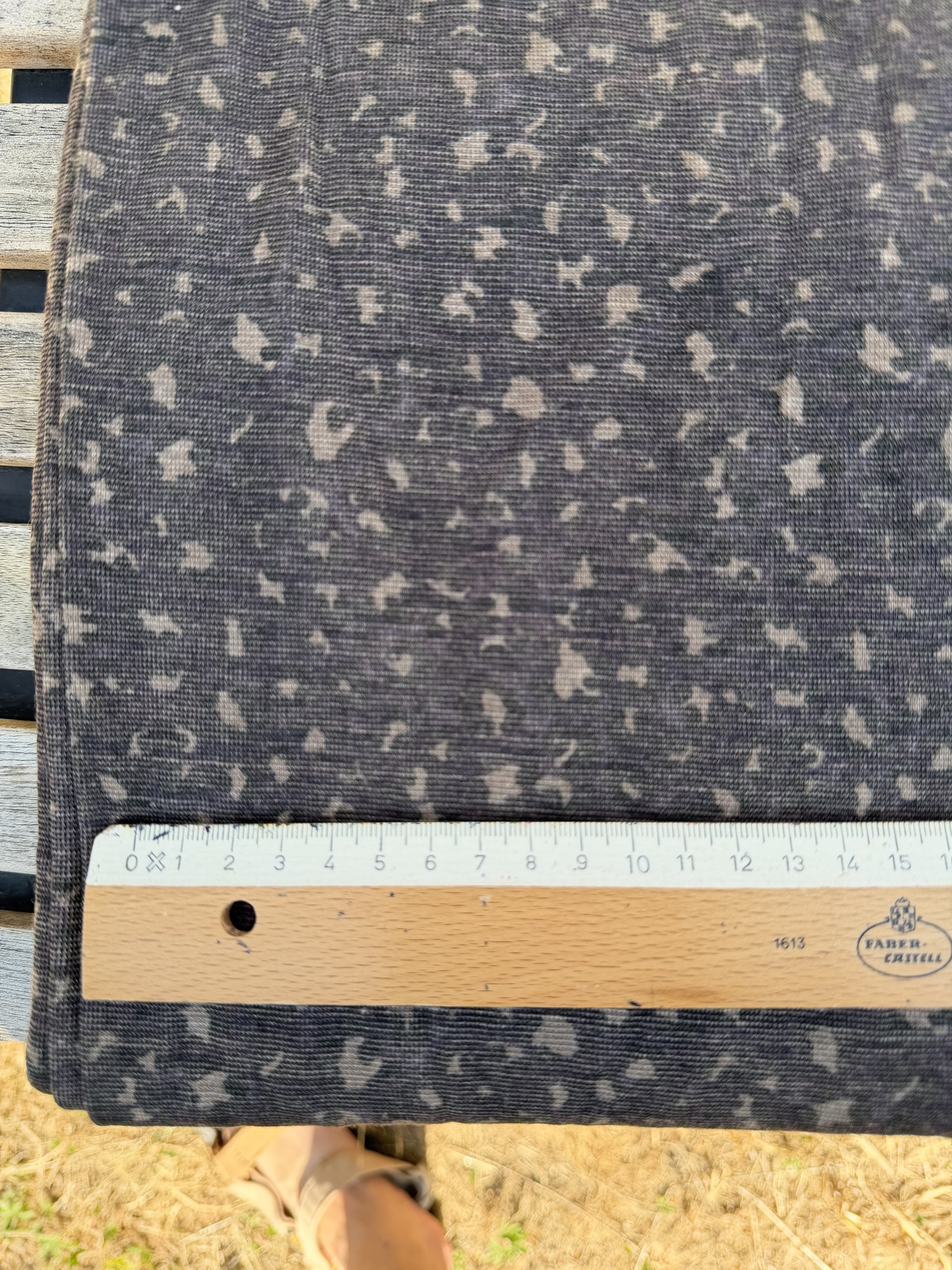 Bio Wolle Lyocell (TENCEL™) Jersey, mehrfarbig (kbT, mulesingfrei)