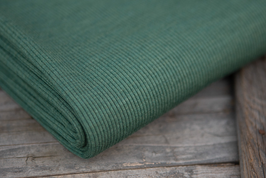 Bio Wolle Seide Rippenjersey (kbT, mulesingfrei) uni