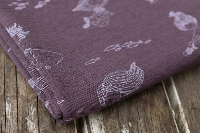 Bio Wolle Seide (kbT, mulesingfrei) mit Motiven Bio Wolle Seide (kbT, mulesingfrei) mit Motiven