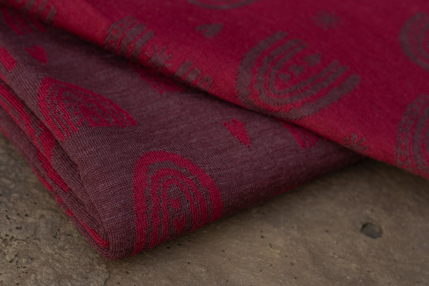 Bio Merinowolljacquard zweiseitig (kbT, mulesingfrei) Bio Merinowolljacquard zweiseitig (kbT, mulesingfrei)